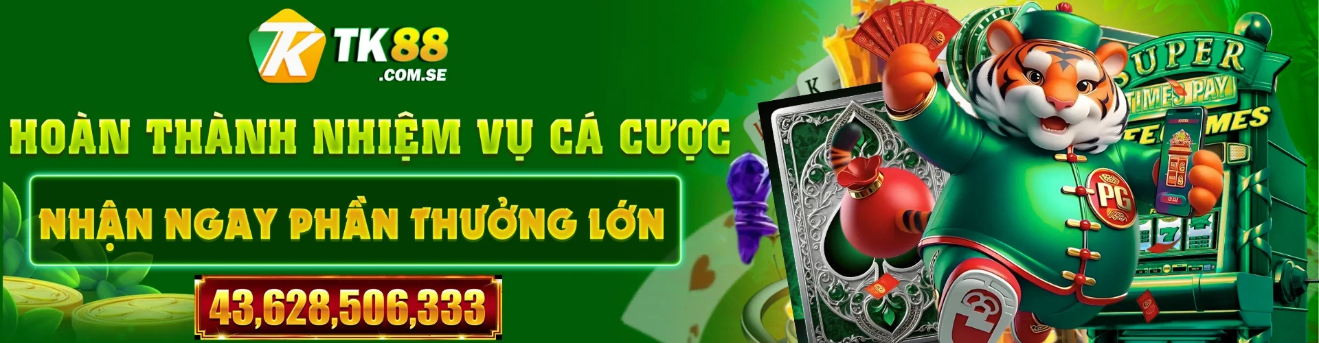 Banner nhà cái Tk88